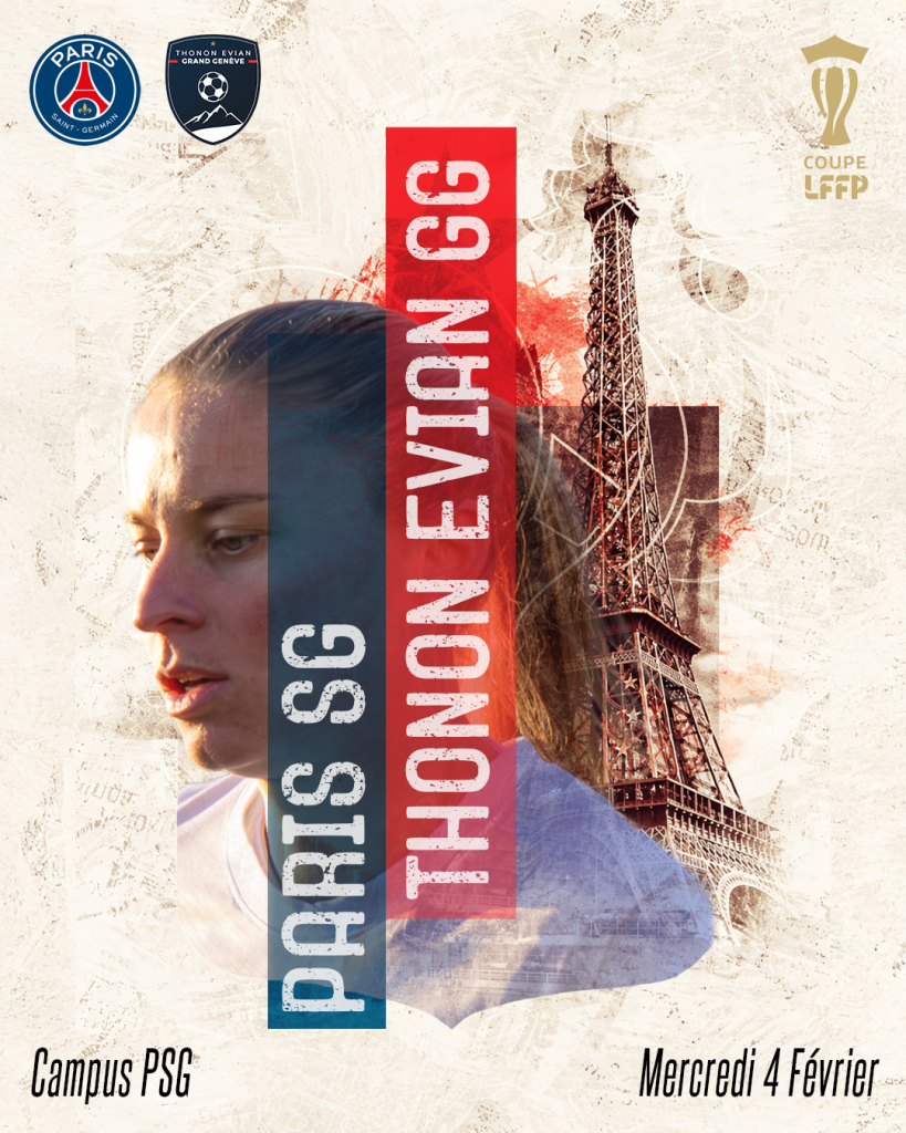 Thonon Evian Grand Genève Football Club - PSG TEGG
