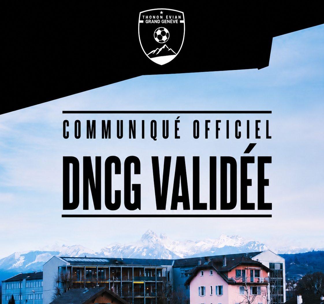Thonon Evian Grand Genève Football Club - DNCG