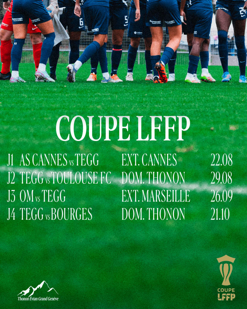Thonon Evian Grand Genève Football Club - COUPE LFFP