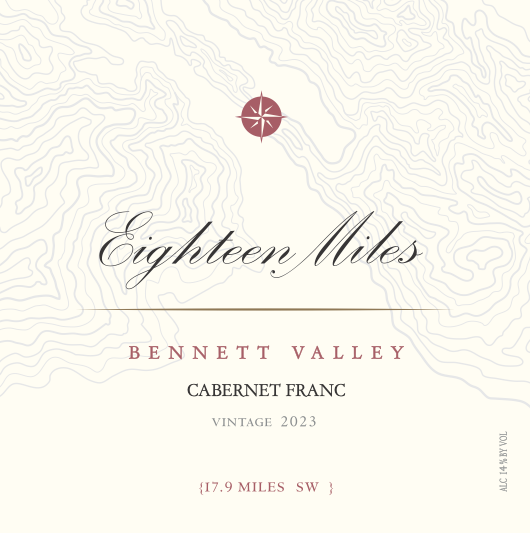 2023 Eighteen Miles Cabernet Franc