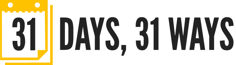 31 Days, 31 Ways logo