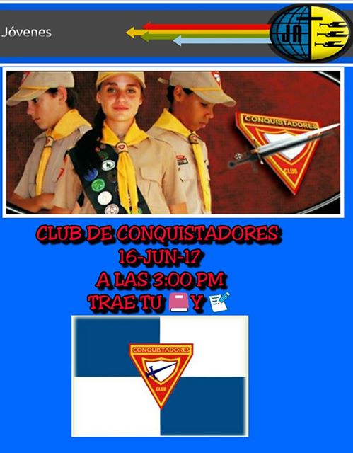 REUNIÓN DE CLUB DE CONQUISTADORES