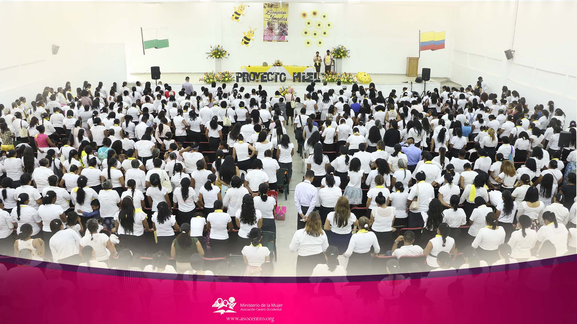 Mujeres de la Zona norte de Urabá celebran congreso del Ministerio de la Mujer “Escogidas y Amadas para Servir" y el lanzamiento del Proyecto MIEL.