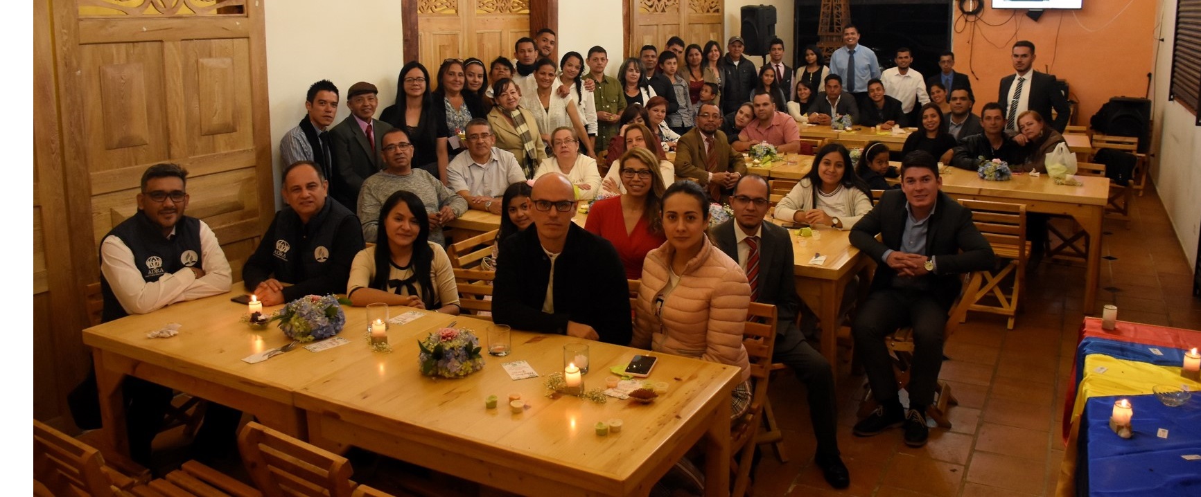 Miembros de la IASD en Antioquia realizaron una cena con sabor a solidaridad