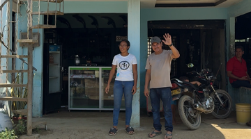 Una familia de San Juan de Urabá convirtió su casa en refugio tras el desbordamiento de un río
