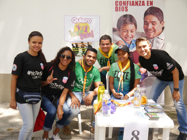 Universitarios se movilizan para testificar en el PCM Weekend 2017