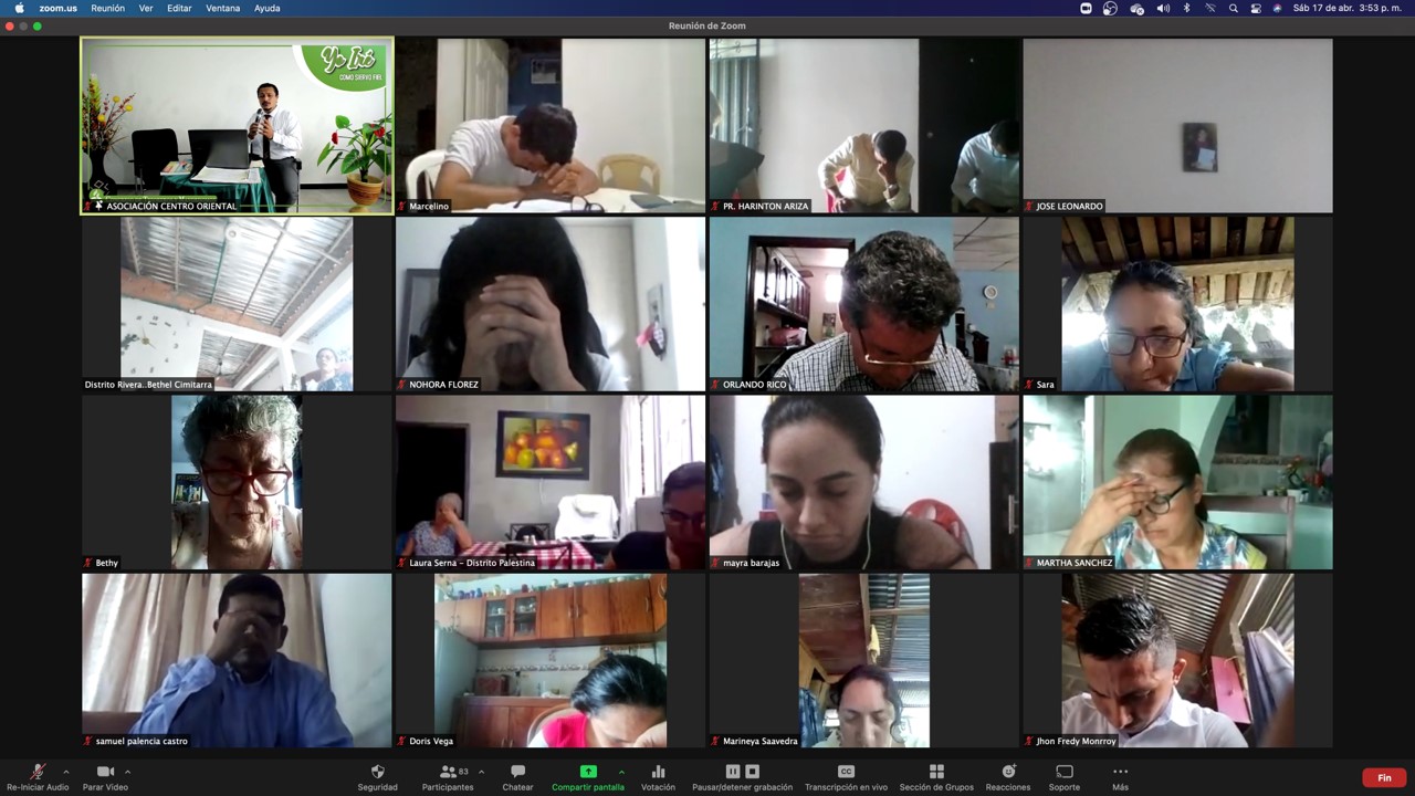 Líderes de la Iglesia Adventista en Barrancabermeja capacitan a mayordomos y tesoreros en sistemas financieros