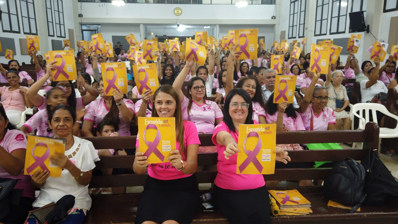 Asoatlántico participa de la celebración del Día Internacional de Prevención contra el cáncer de mama, con diferentes actividades