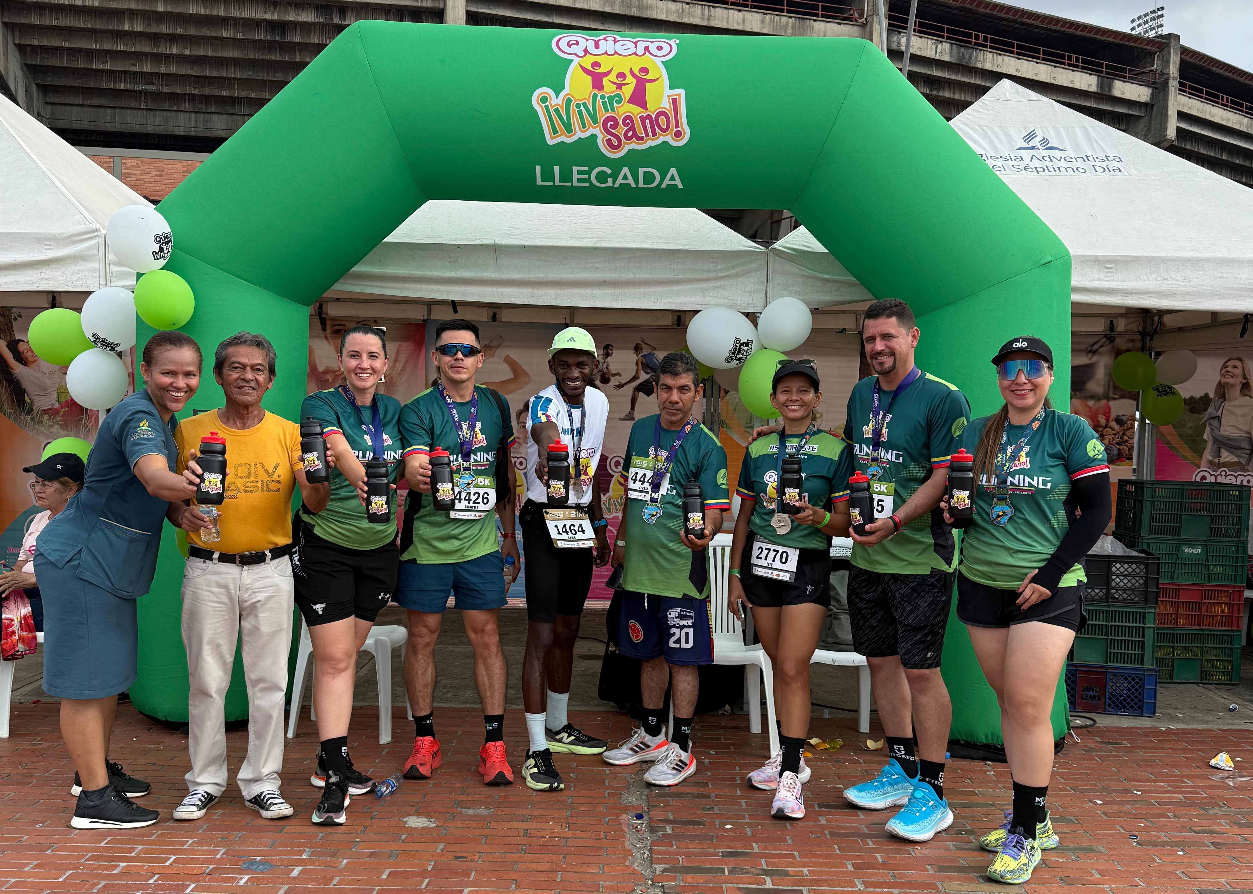 AWR COLOMBIA Y QUIERO VIVIR SANO PRESENTES EN LA MEDIA MARATÓN DE CÚCUTA