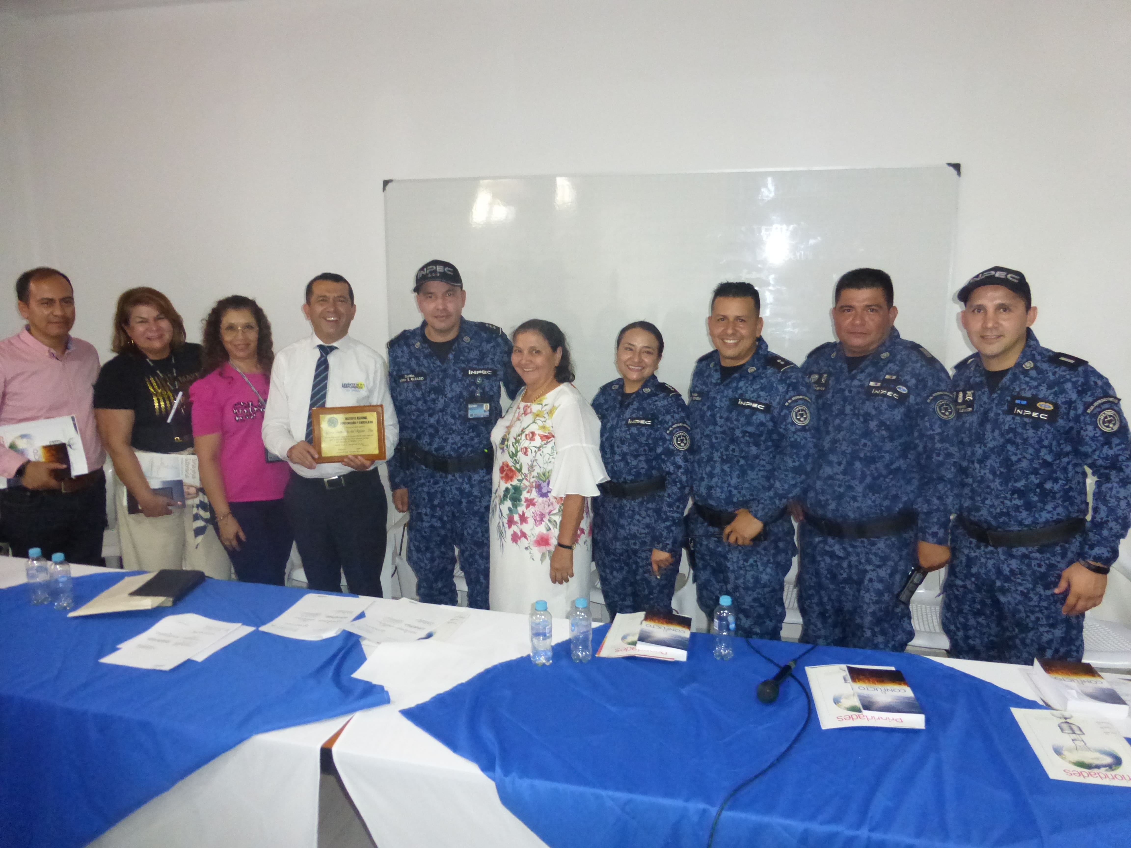 INPEC Reconoce el Compromiso de la Iglesia Adventista del Séptimo Día en la Construcción de un Espacio Espiritual en la Cárcel de Máxima Seguridad de Palogordo