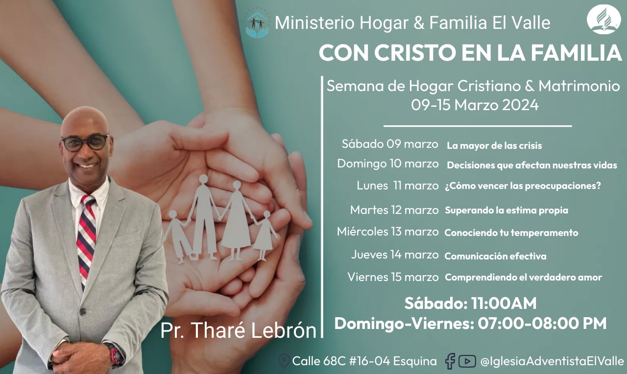 SEMANA DE HOGAR CRISTIANO & MATRIMONIO | CON CRISTO EN LA FAMILIA