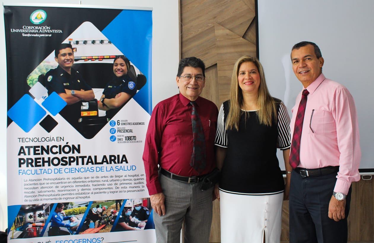 La UNAC lanza programa de extensión en la ciudad de Bucaramanga, la tecnología en Atención Prehospitalaria