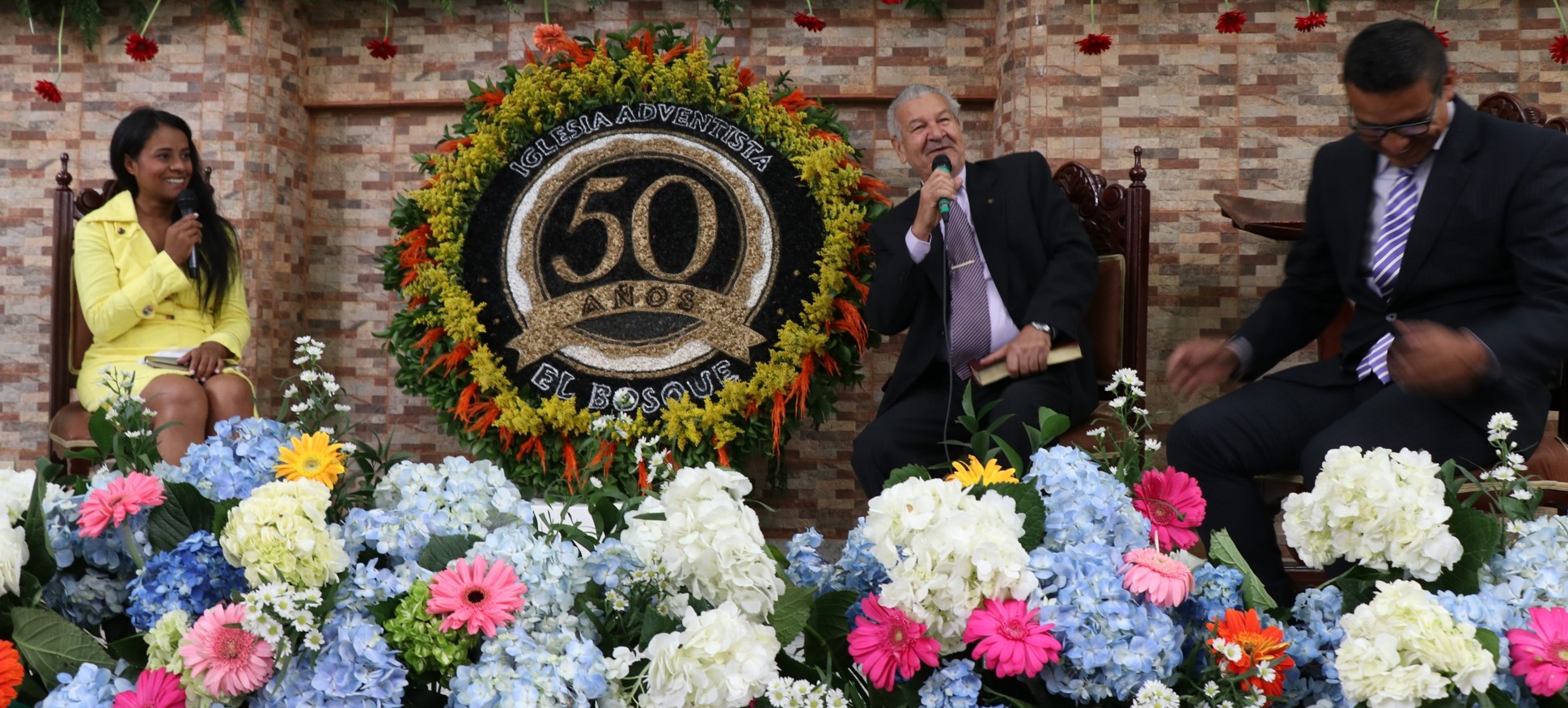 Iglesia Adventista El Bosque celebró su 50 aniversario