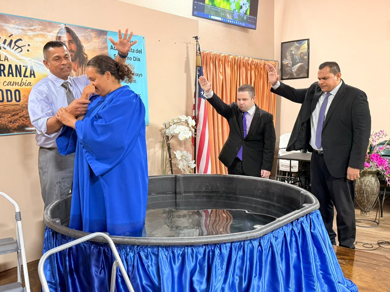 Asociación del Caribe Colombiano participa en impacto evangelístico en Estados Unidos que culminó con 150 bautismos