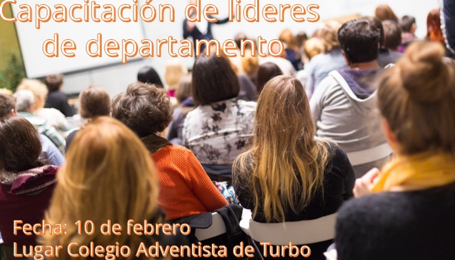Capacitación de Lideres de departamento