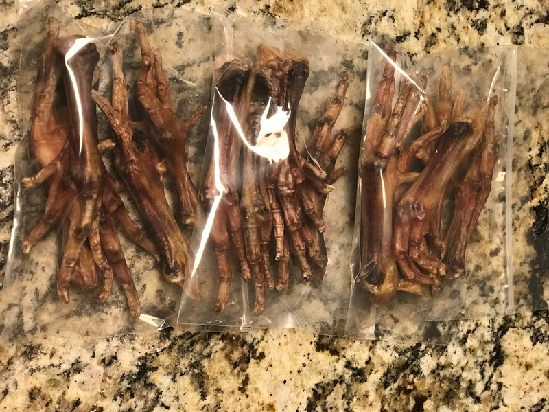Dehydrated Chicken Feet 3BN Ranch