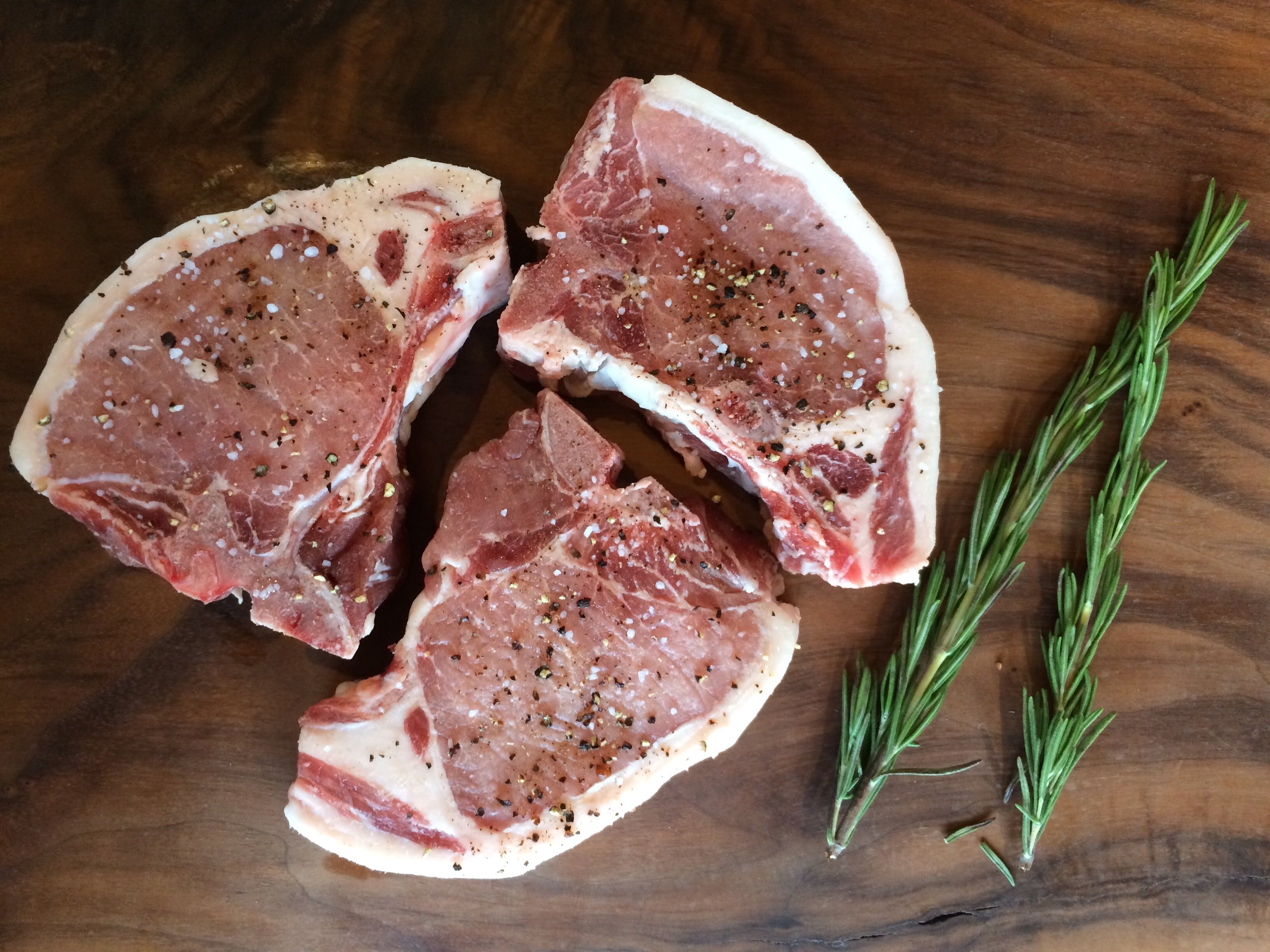 Pork Double Loin Chops 6S Family Farm