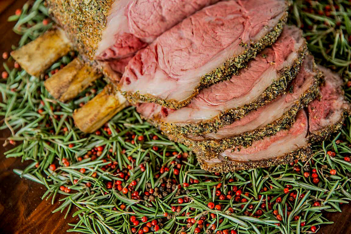 Holiday Prime Rib Roast 2 Bone Bar10 Beef