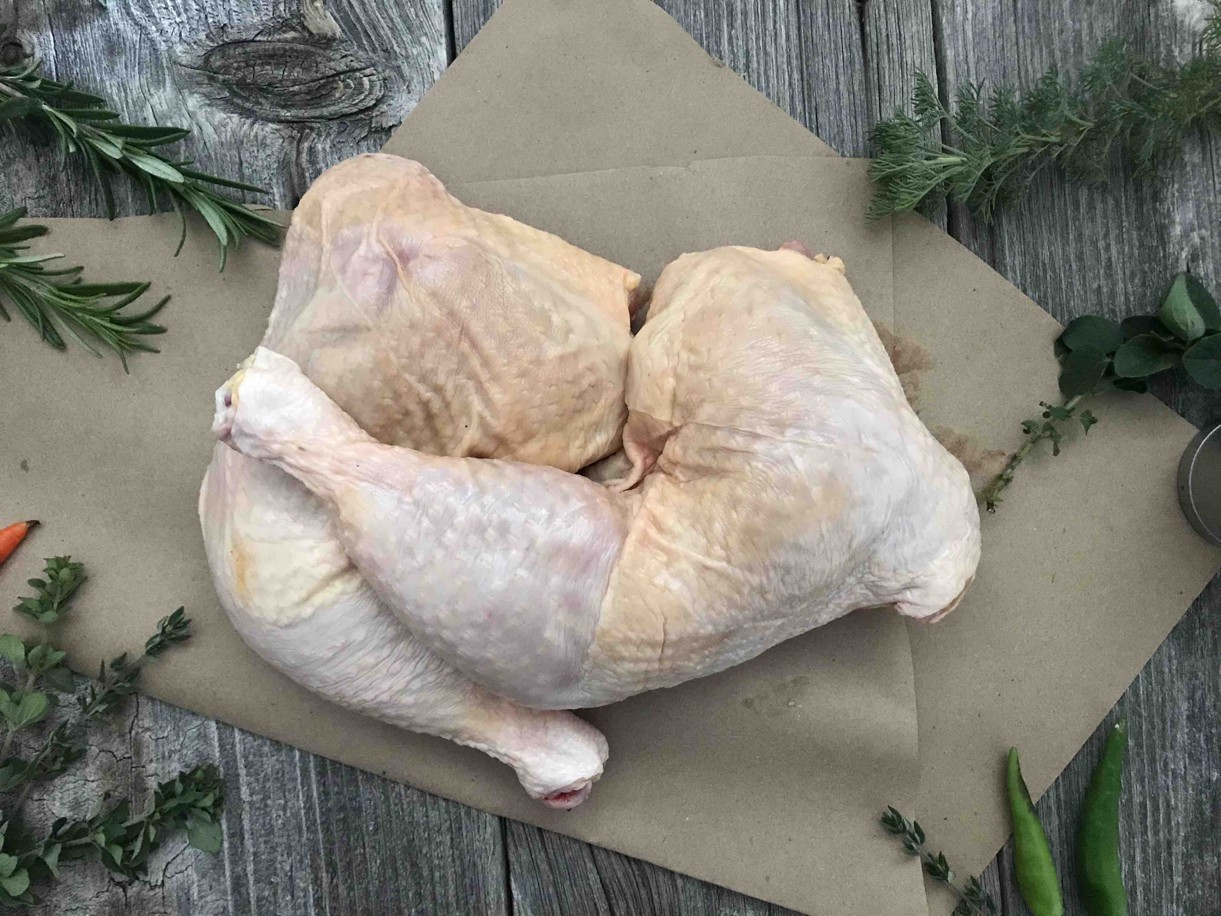 Pasture Raised Chicken Legs and Thighs Beiler Family Farm