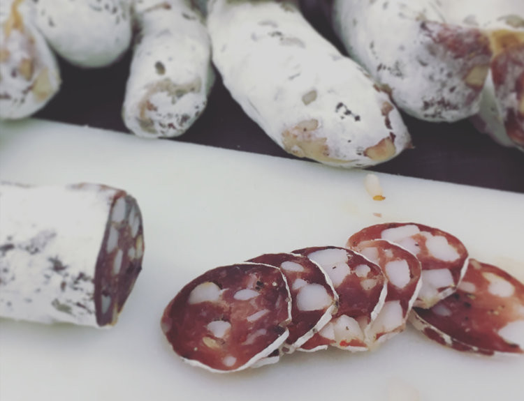 Spicy Sopressata Salami Snug Valley Farm