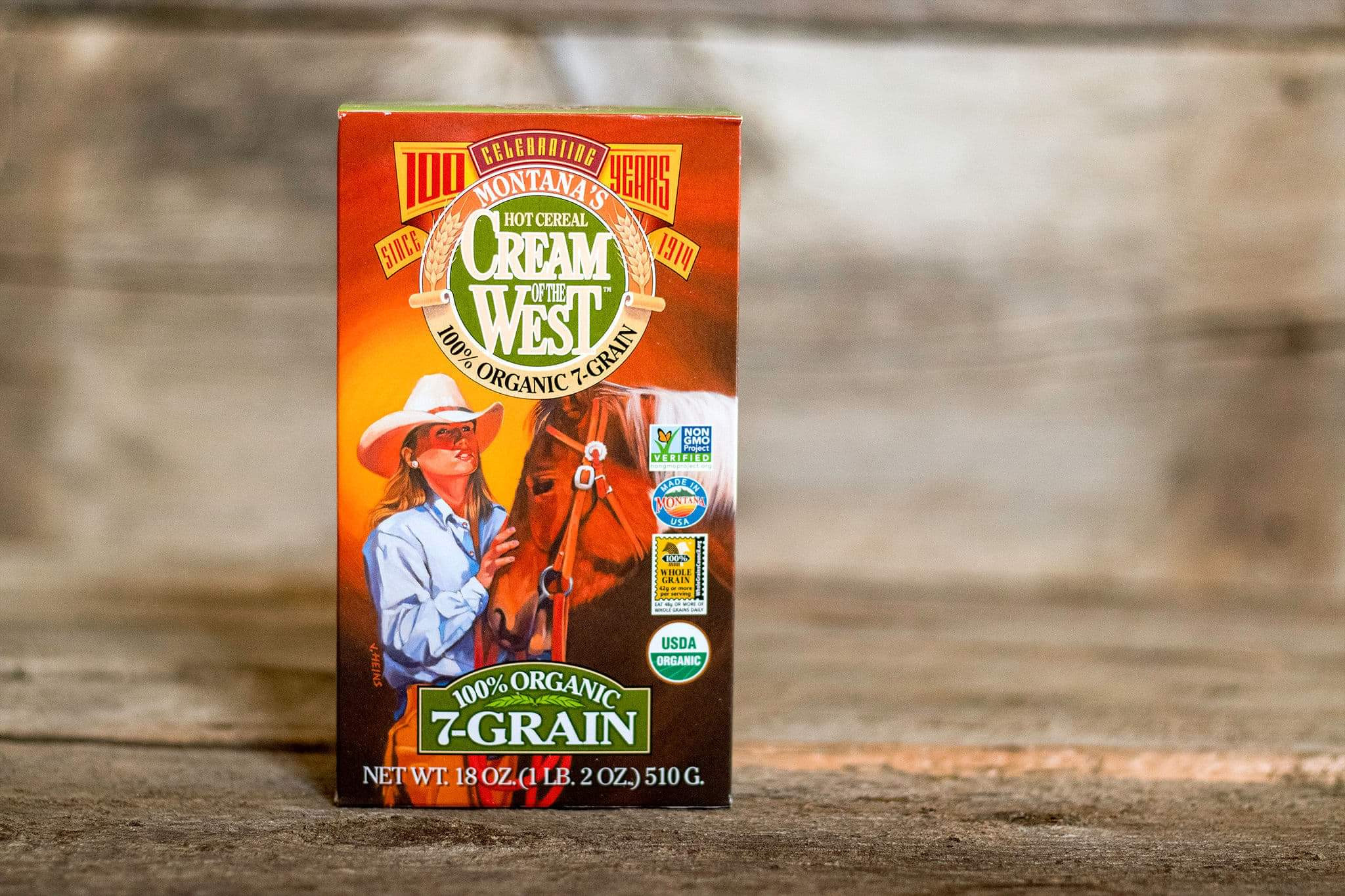 Organic 7Grain Cereal Black Coffee Ranch