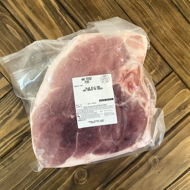 Pork Fresh Ham Roast (5 lb) Blue Silo