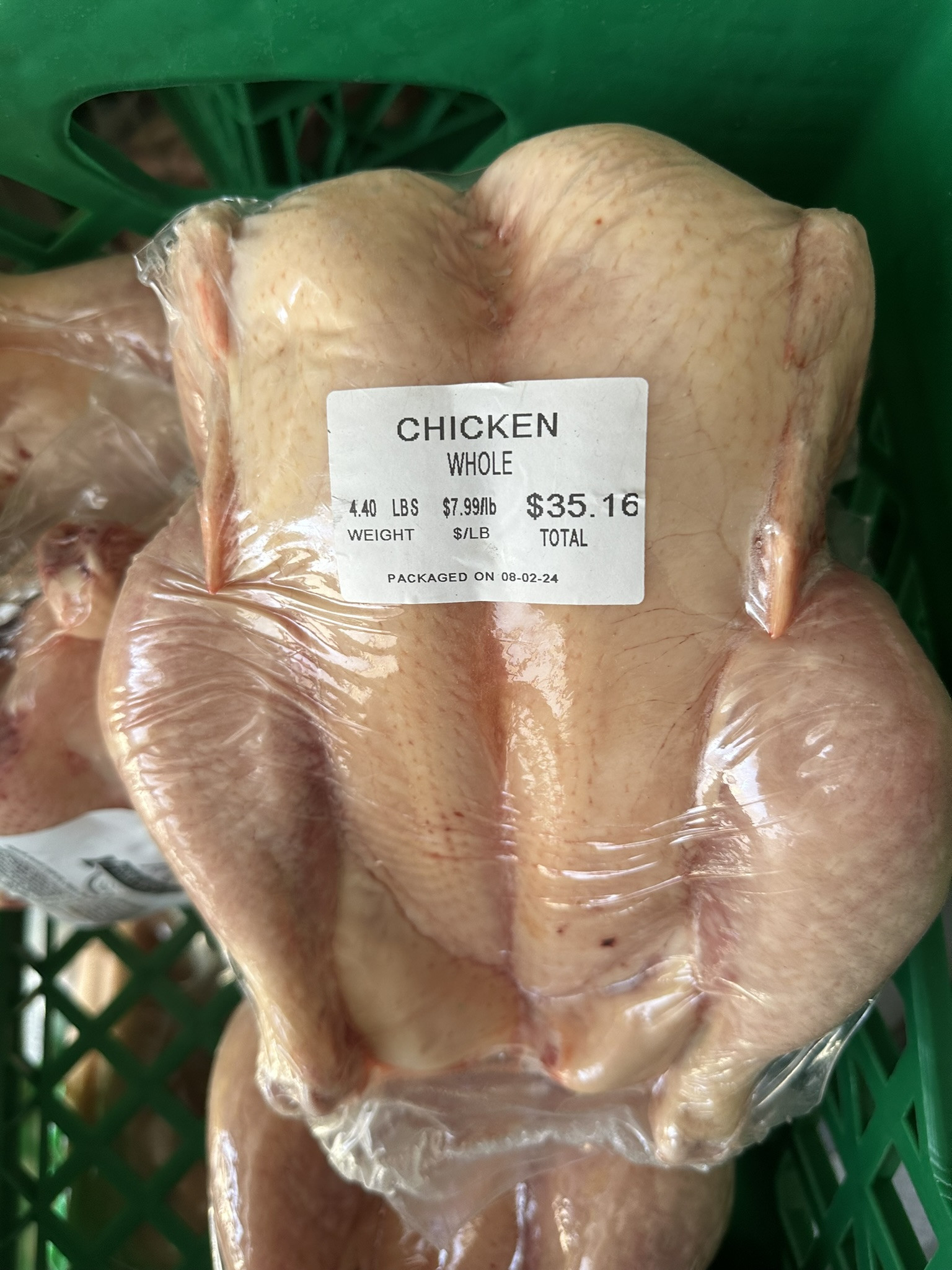 Pastured Chicken; Whole (Extra-Large)