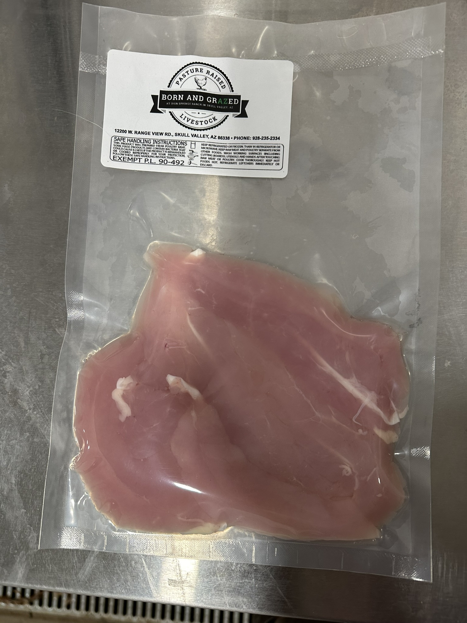 Pastured Chicken; Tenders