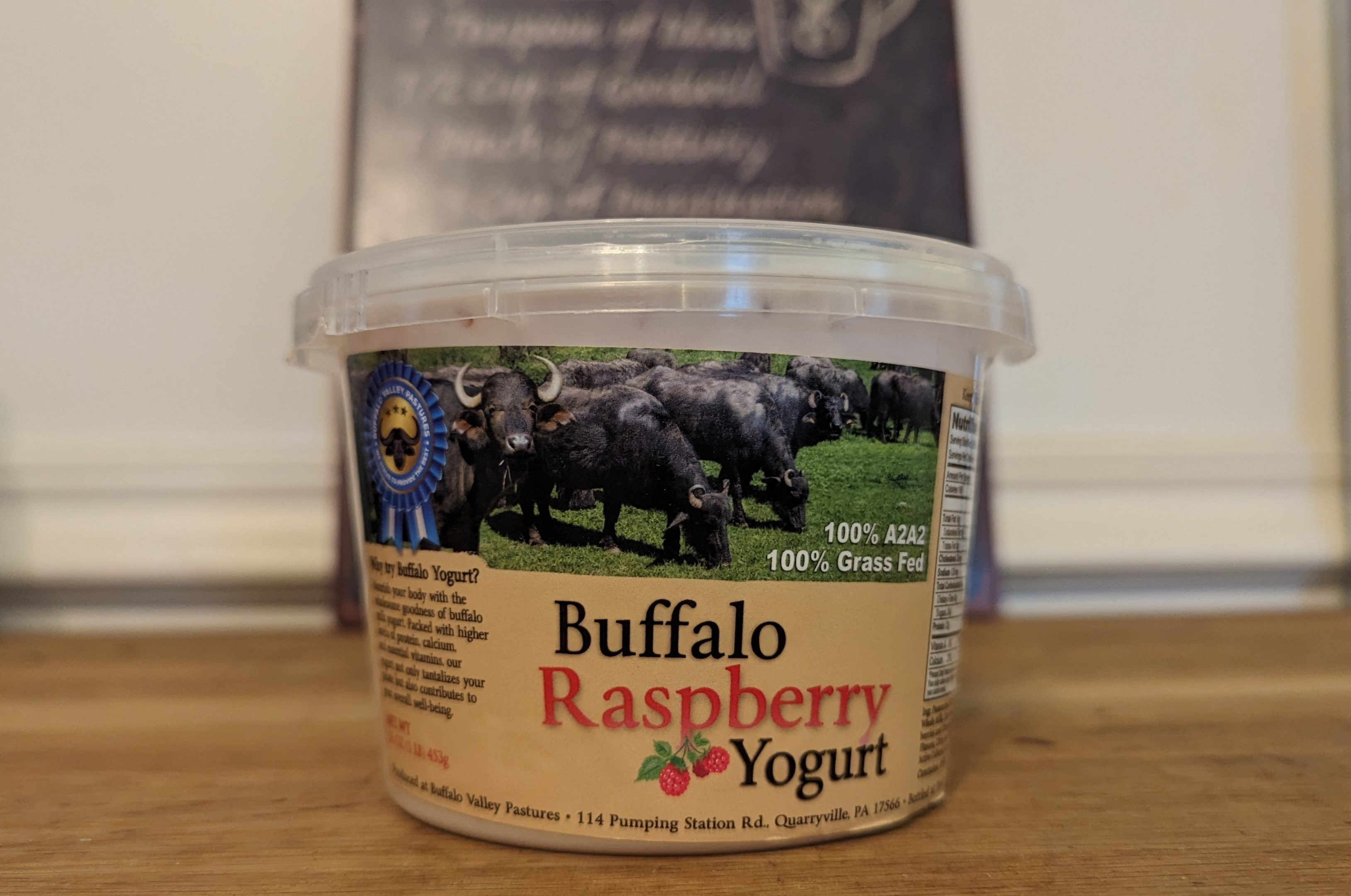 Water Buffalo Yogurt Buffalo Valley Pastures