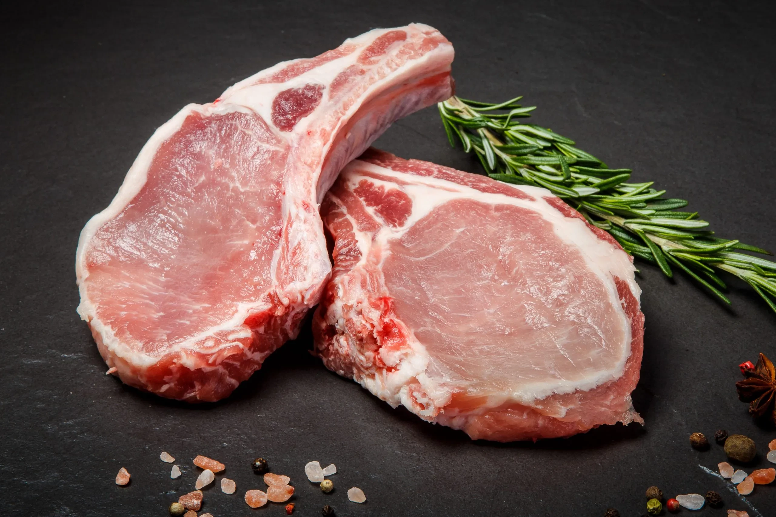Pork, Chops- Bone-In