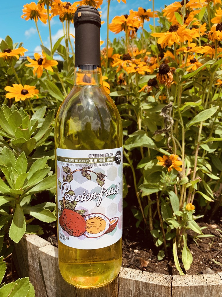 Passionfruit Wine Cream Ridge Winery
