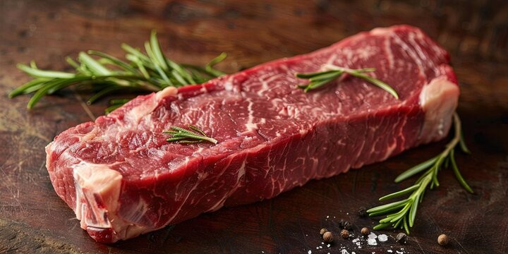 New York Strip steak from heritage Dexter beef regeneratively raised in North Texas at Dos Lobos Ranch