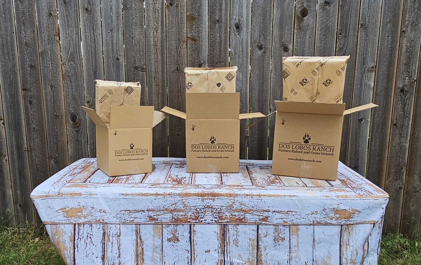 Pasture raised Thanksgiving turkey shipped from a North Texas farm at Dos Lobos Ranch