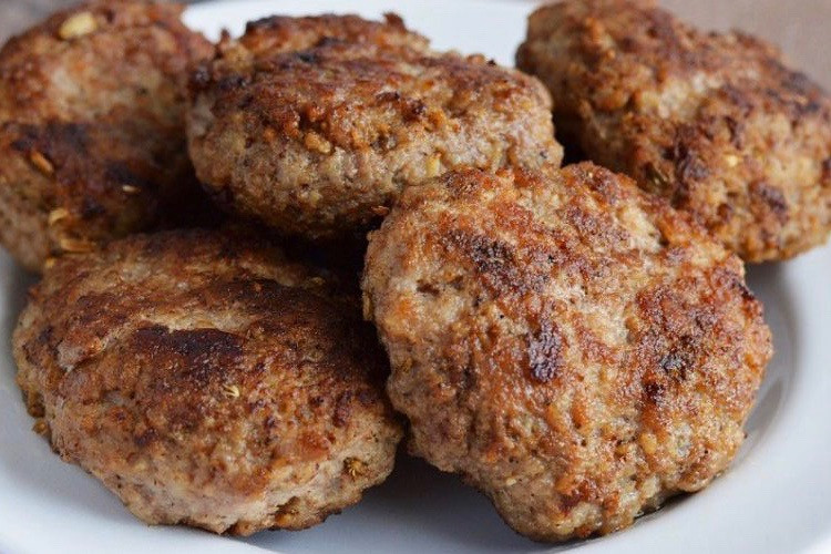 beef breakfast spicy sausage (CT) Double Oak Food Coop