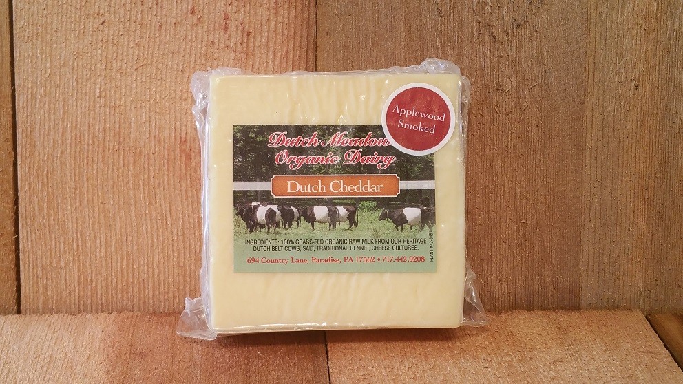 8 oz. Smoked Cheddar Cheese Dutch Meadows Farm