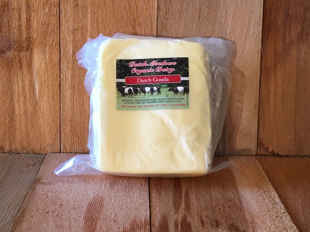 1 lb. Dutch Gouda Cheese Dutch Meadows Farm