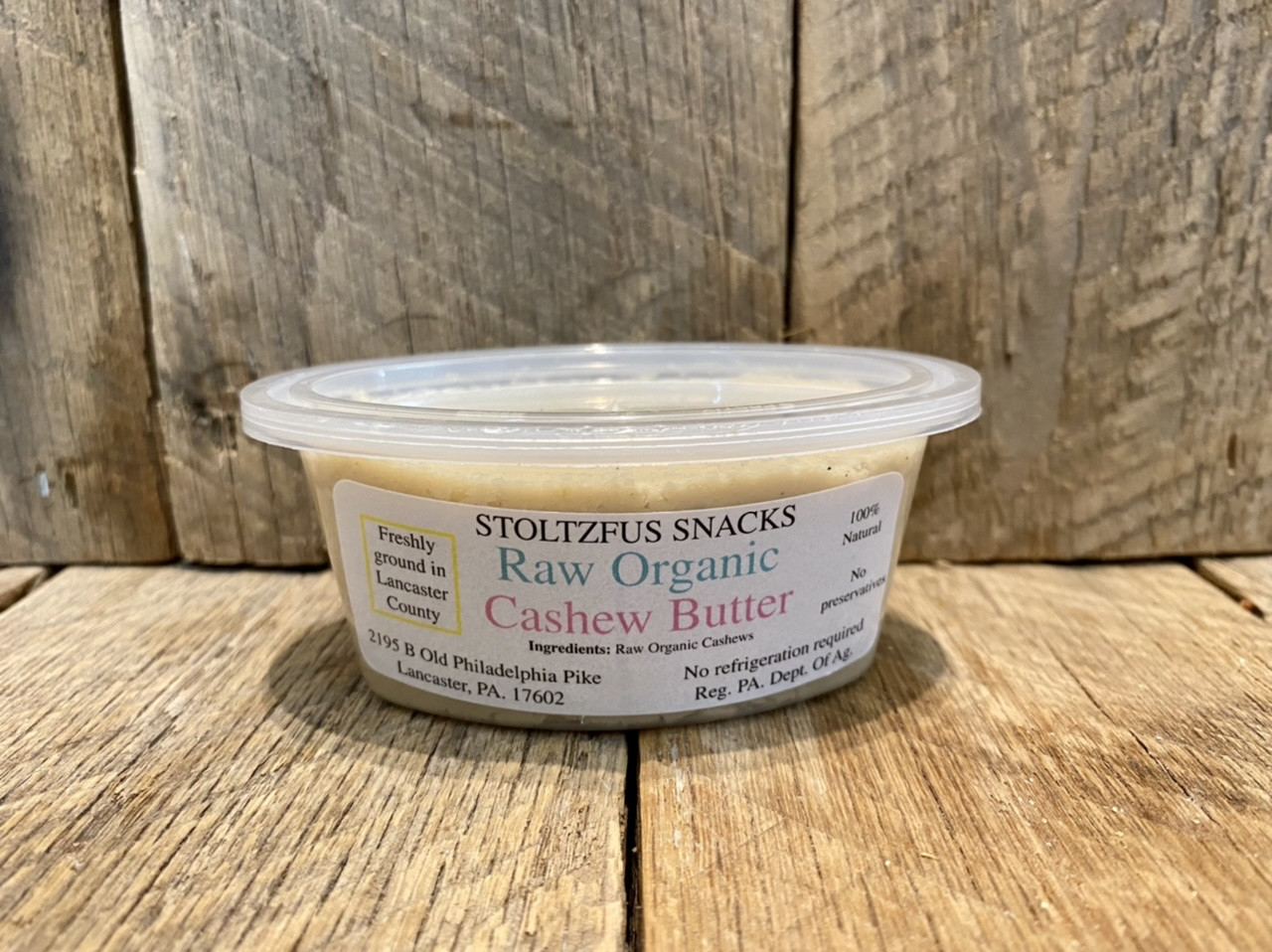 Organic Cashew Butter 3oz Dutch Meadows Farm