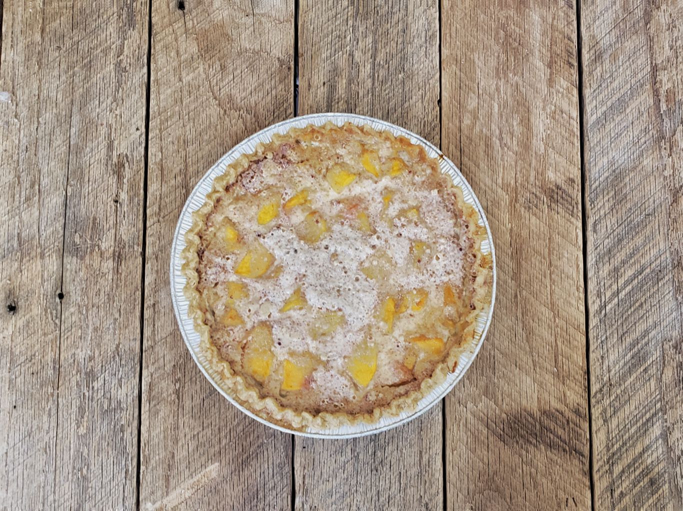Peaches 'n Cream Pie