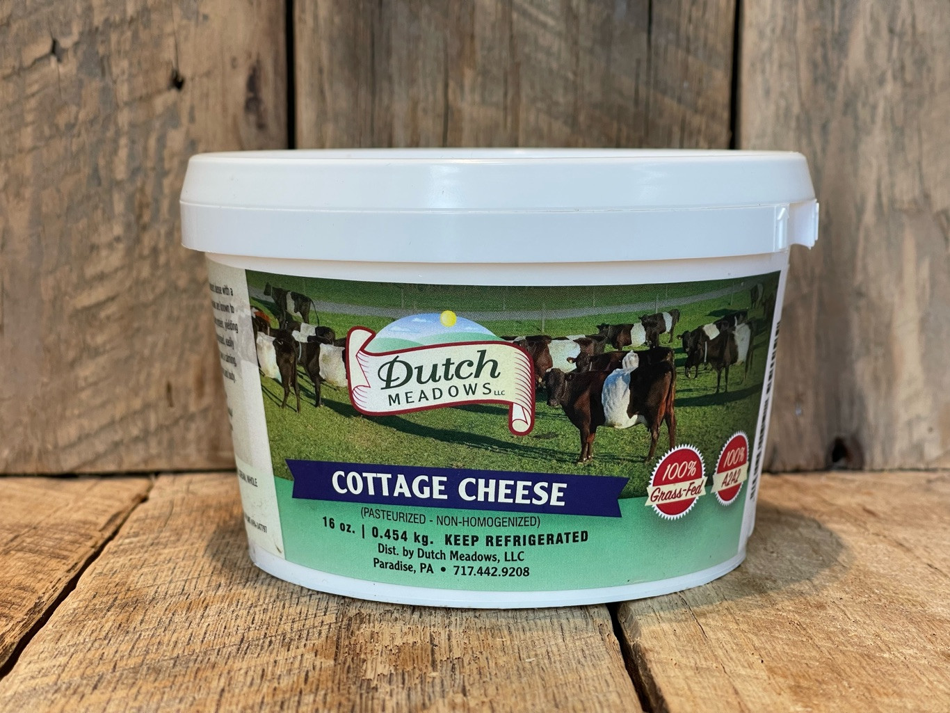 Pint Cottage Cheese Dutch Meadows Farm