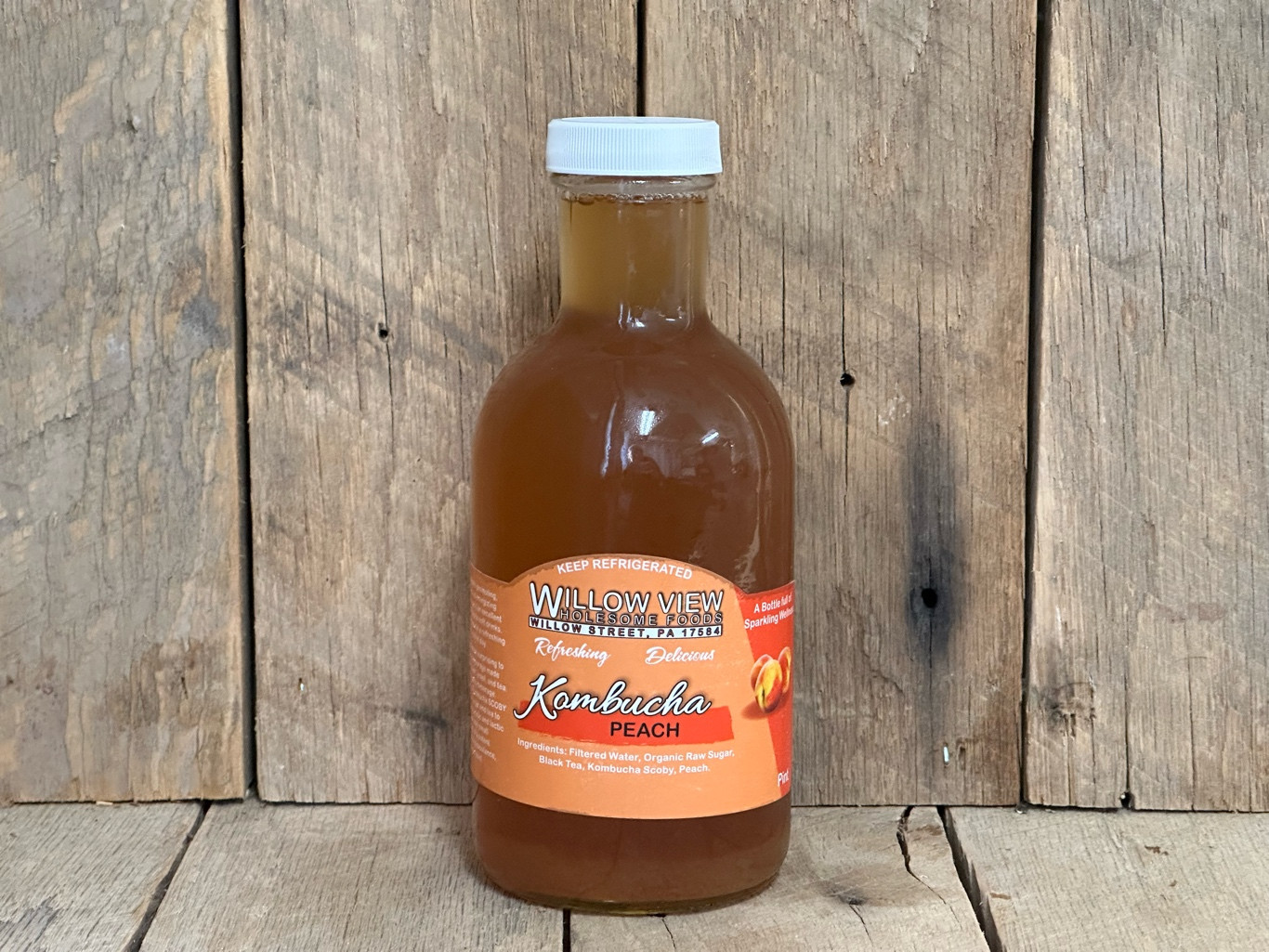 Peach Kombucha