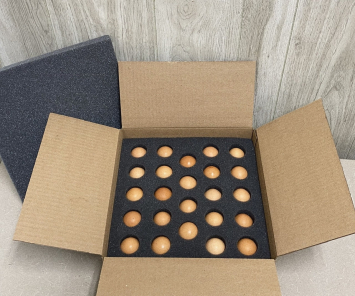 6 Dozen Bundle - Ship Ready Large Brown Eggs