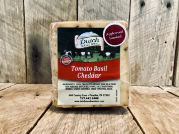 8 oz Smoked Tomato Basil Cheddar
