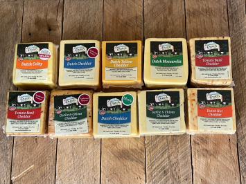 10 Pk. 8 oz. Raw Cheese Bundle