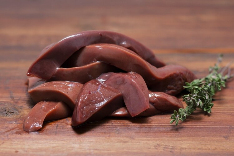 Lamb Liver Fed From The Farm