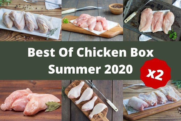 2x Best of Chicken Box Summer 2020 Fed From The Farm
