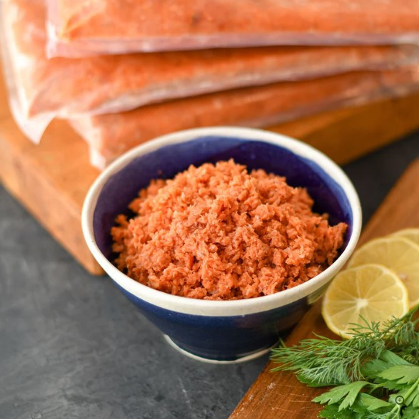 King Salmon Mince (Ground) Ferguson Farms