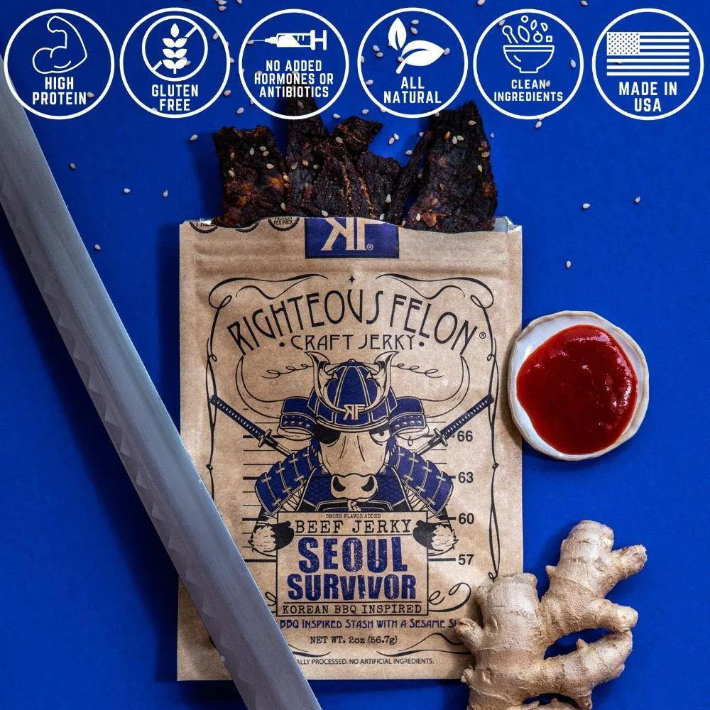 Seoul Survivor Korean BBQ Beef Jerky