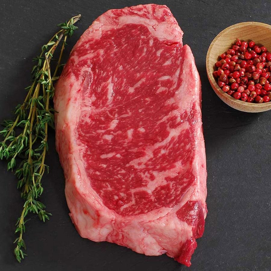 6 Pack Grass-Fed New York Strip Steaks from Ferguson Farms