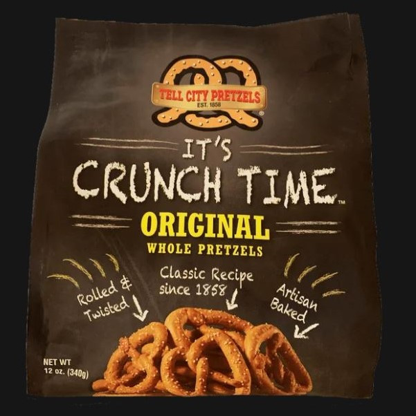 Original Whole Pretzels 12 oz Bag Fischer Farms