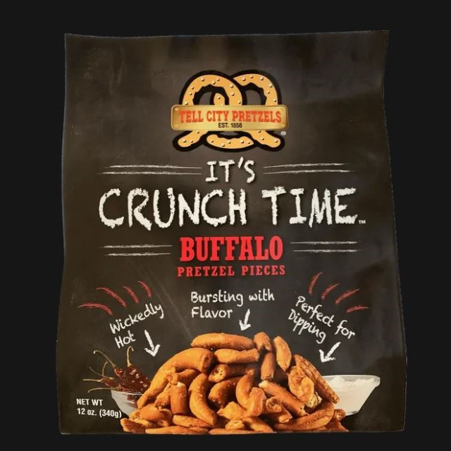 Buffalo Pretzel Pieces 12 oz Bag Fischer Farms